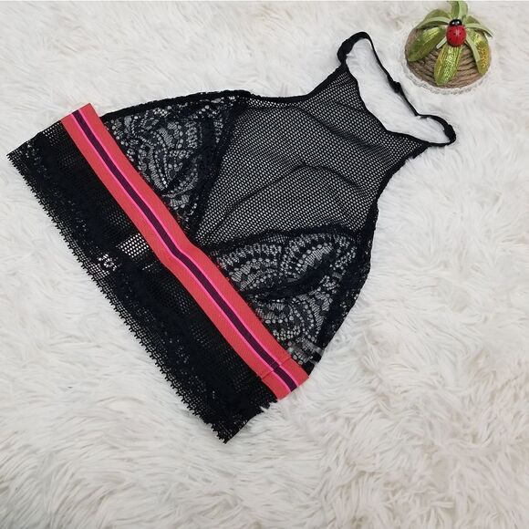 Victoria's Secret Black High Neck Bralette - Picture 6 of 8